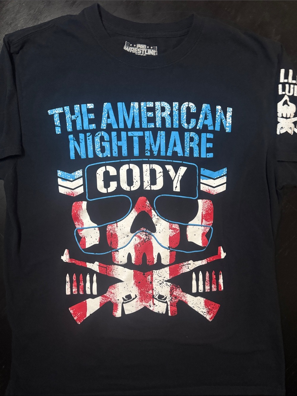 Cody "The American Nightmare" Graphic Tee - Black